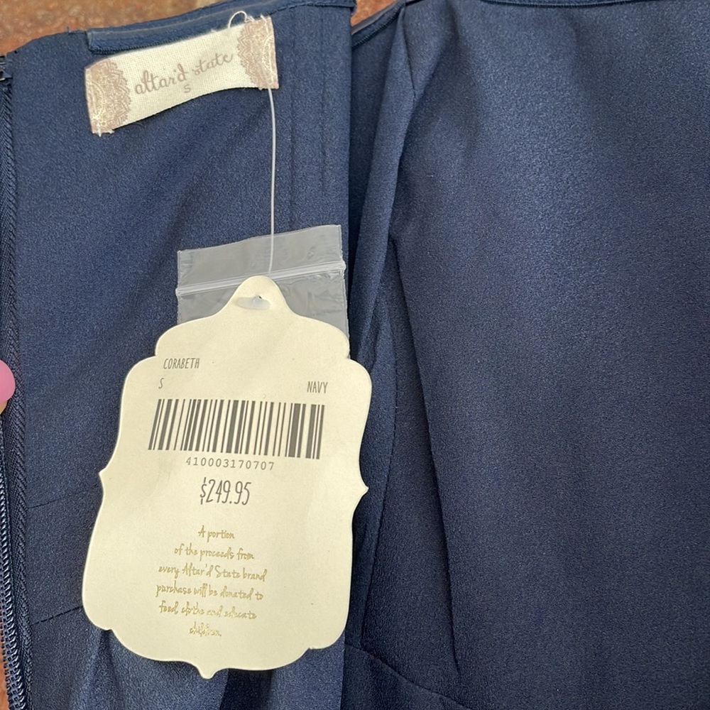 NWT Altar’d State Corabeth Maxi Dress Embroidered S - Picture 10 of 12
